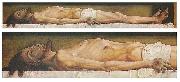 Hans holbein the younger The Body of the Dead Christ in the Tomb and a detail Sweden oil painting artist